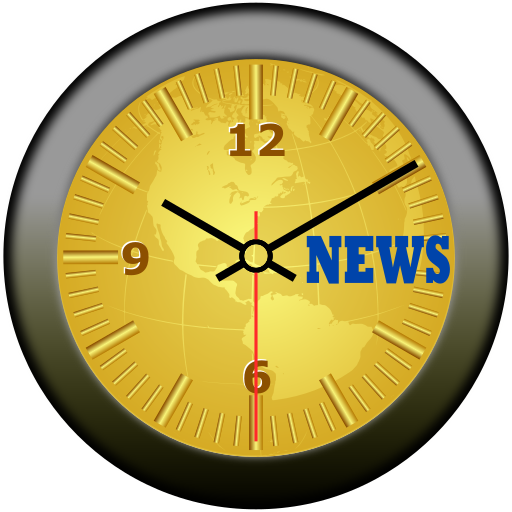 World City Time Clock N News